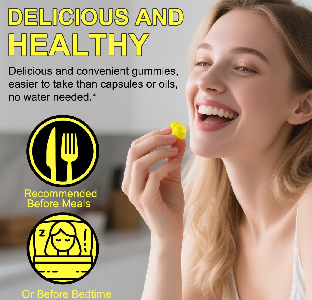 Vegan Black Seed Oil Gummies – Immune, Heart & Skin Support, Natural Nigella Sativa BSO