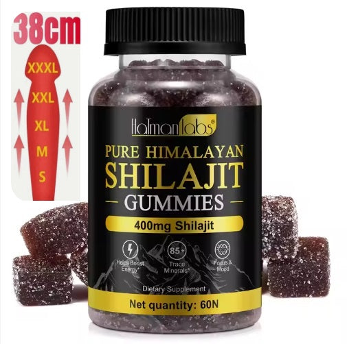 Himalayan Shilajit Harz Extrakt Ergänzung Boost Energy Immun Support Original Shilajit Gummies