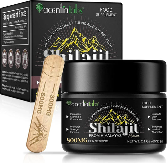 Shilajit Original Himalaya Bio, 60g Shilajit Resin Pures Himalaya Shilajit